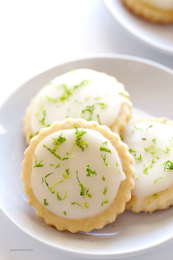 Shortbread al lime